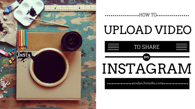 How to add video to Instagram